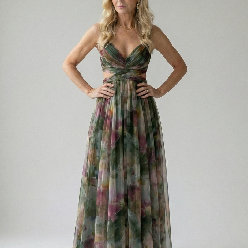 Isabella™ | Vestido Maxi Envolvente