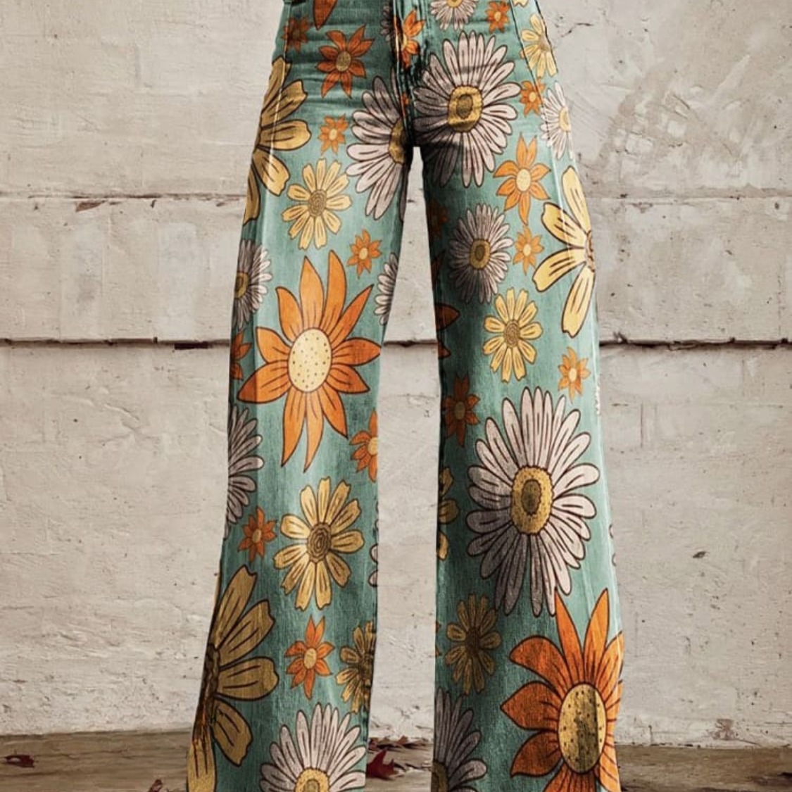 Cirilla™ | Pantalón Palazzo floral
