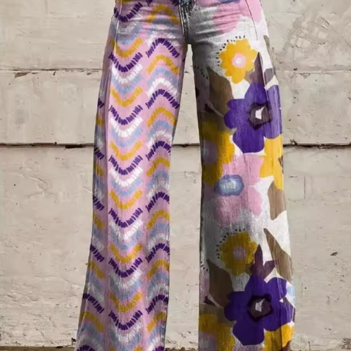 Isadora™ | Pantalones Boho Florales