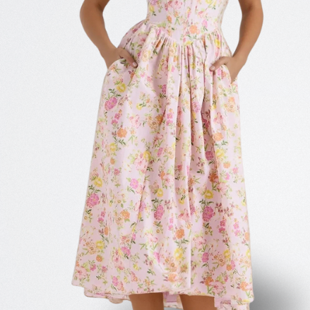 Pilar - Vestido floral elegante
