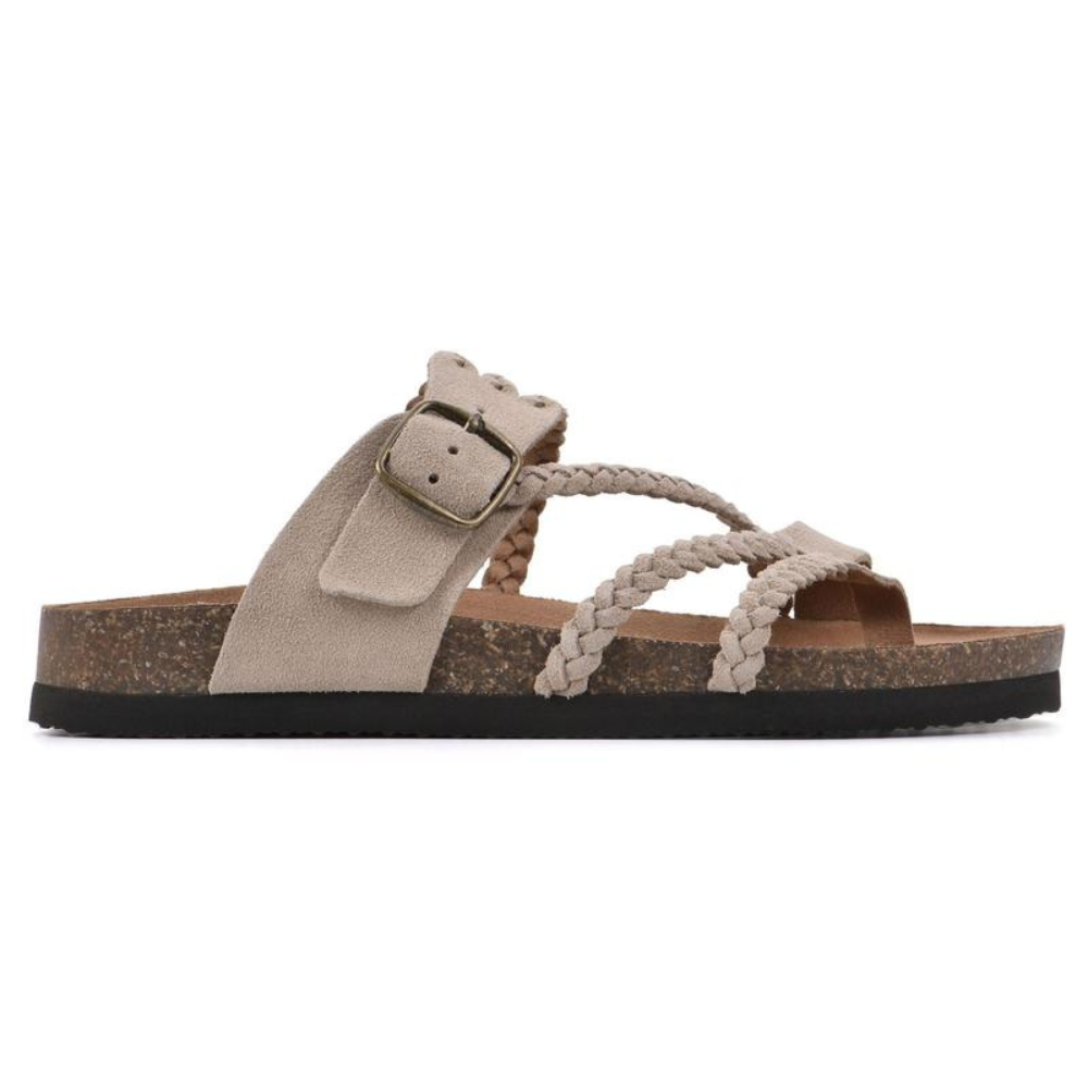 Hayleigh - Sandalias de corcho trenzado