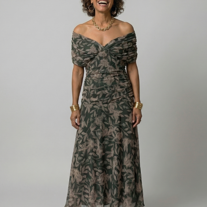 Daniela | Vestido midi de estilo español
