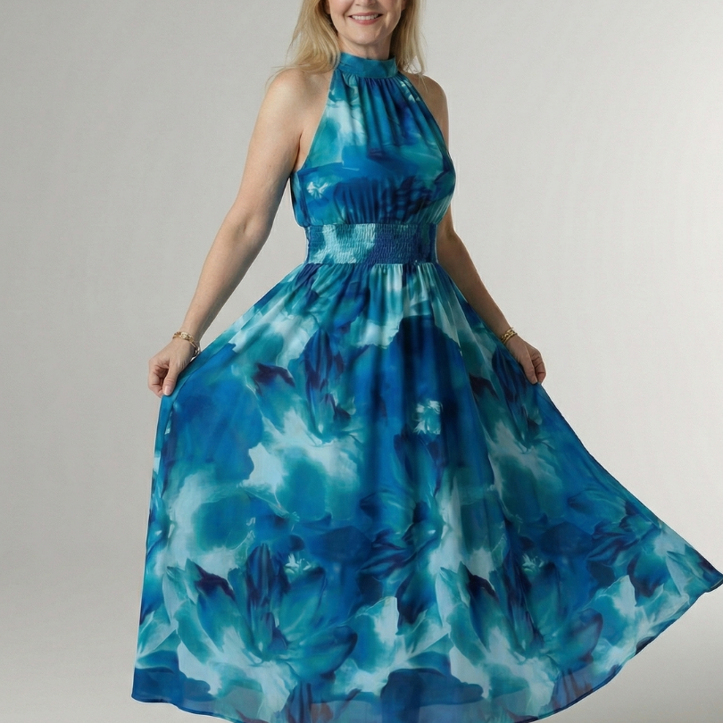 Beatriz™ | Vestido Midi Halter