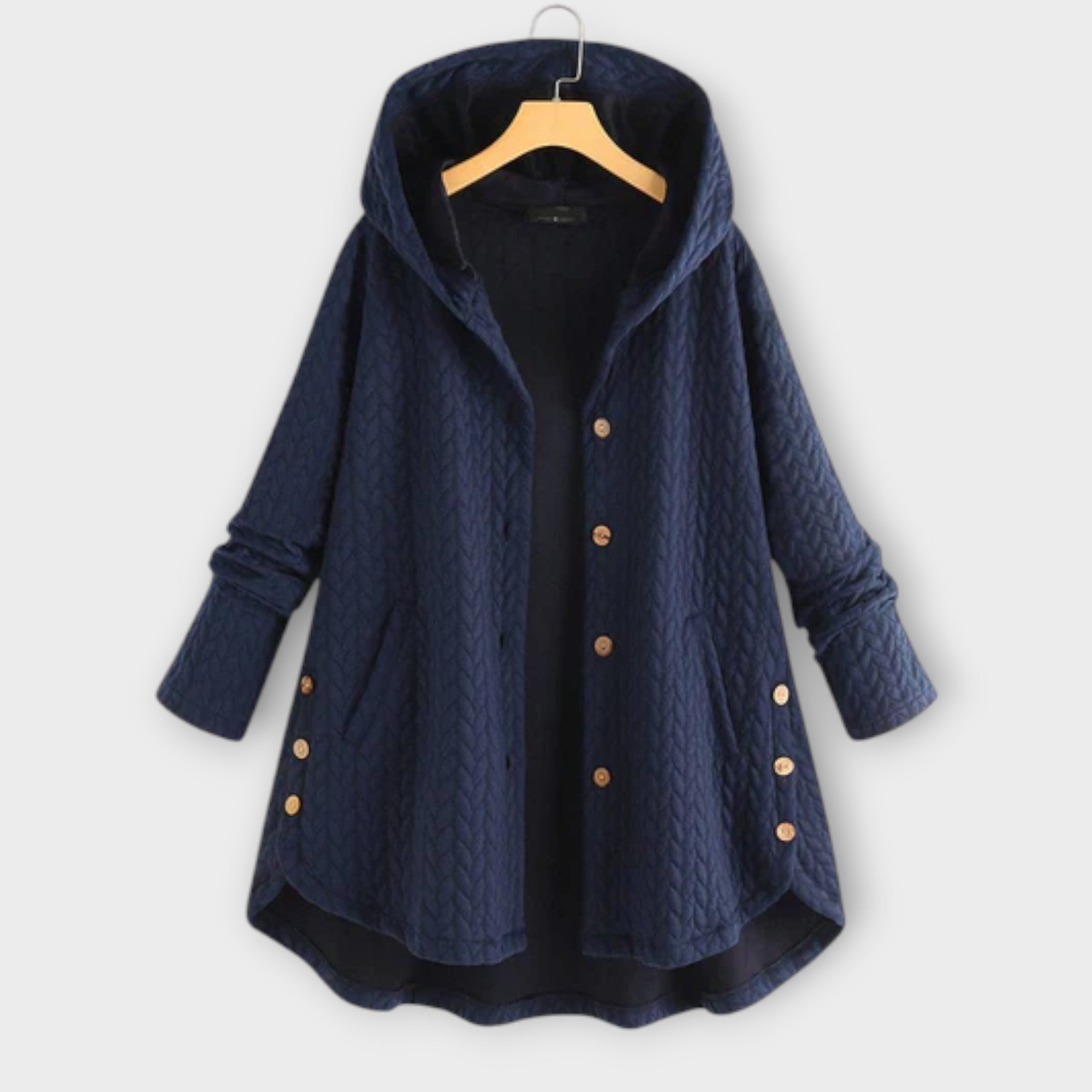 Leslie - Chaqueta cálida con botones