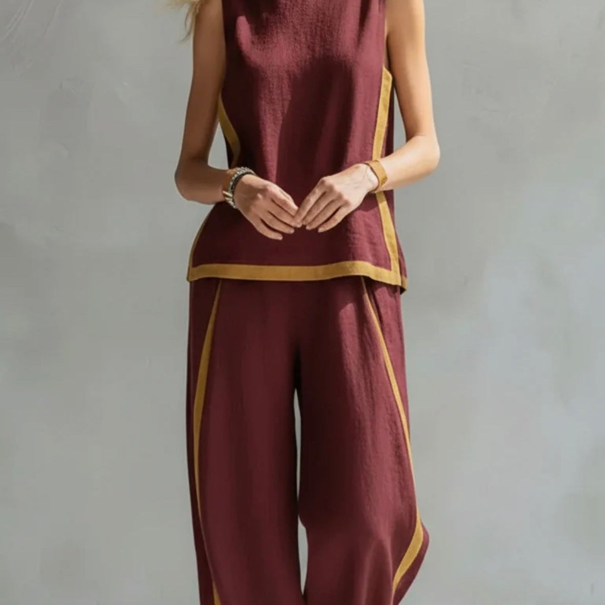 Leila™ | Conjunto elegante de dos piezas