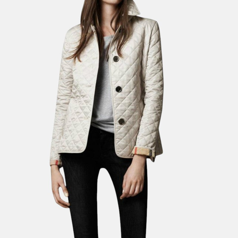 Elena - Chaqueta elegante acolchada de otoño