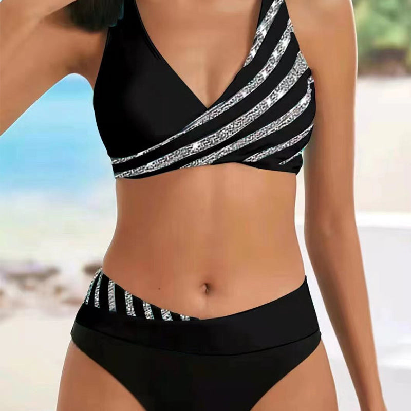 Candela™ | Bikini impreso en tonos cálidos