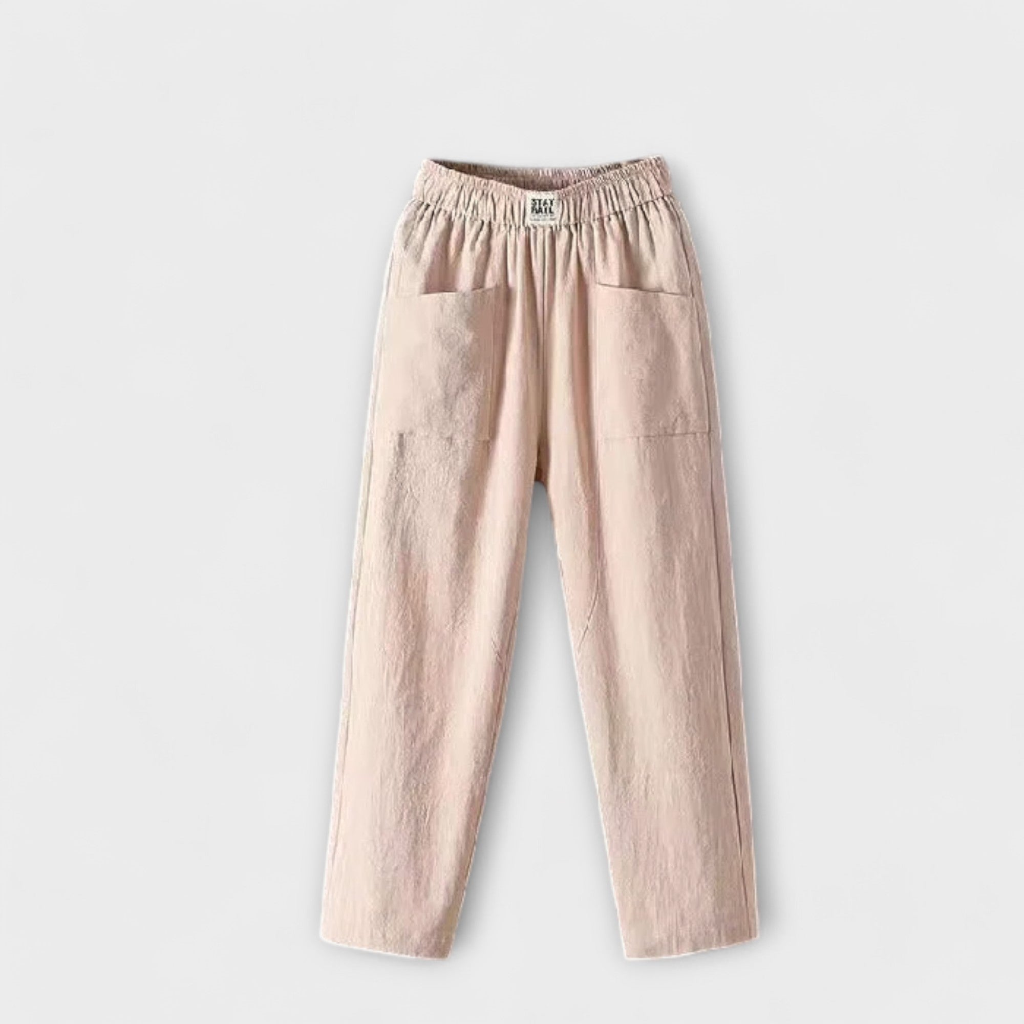 Maya | Pantalones de algodón lino