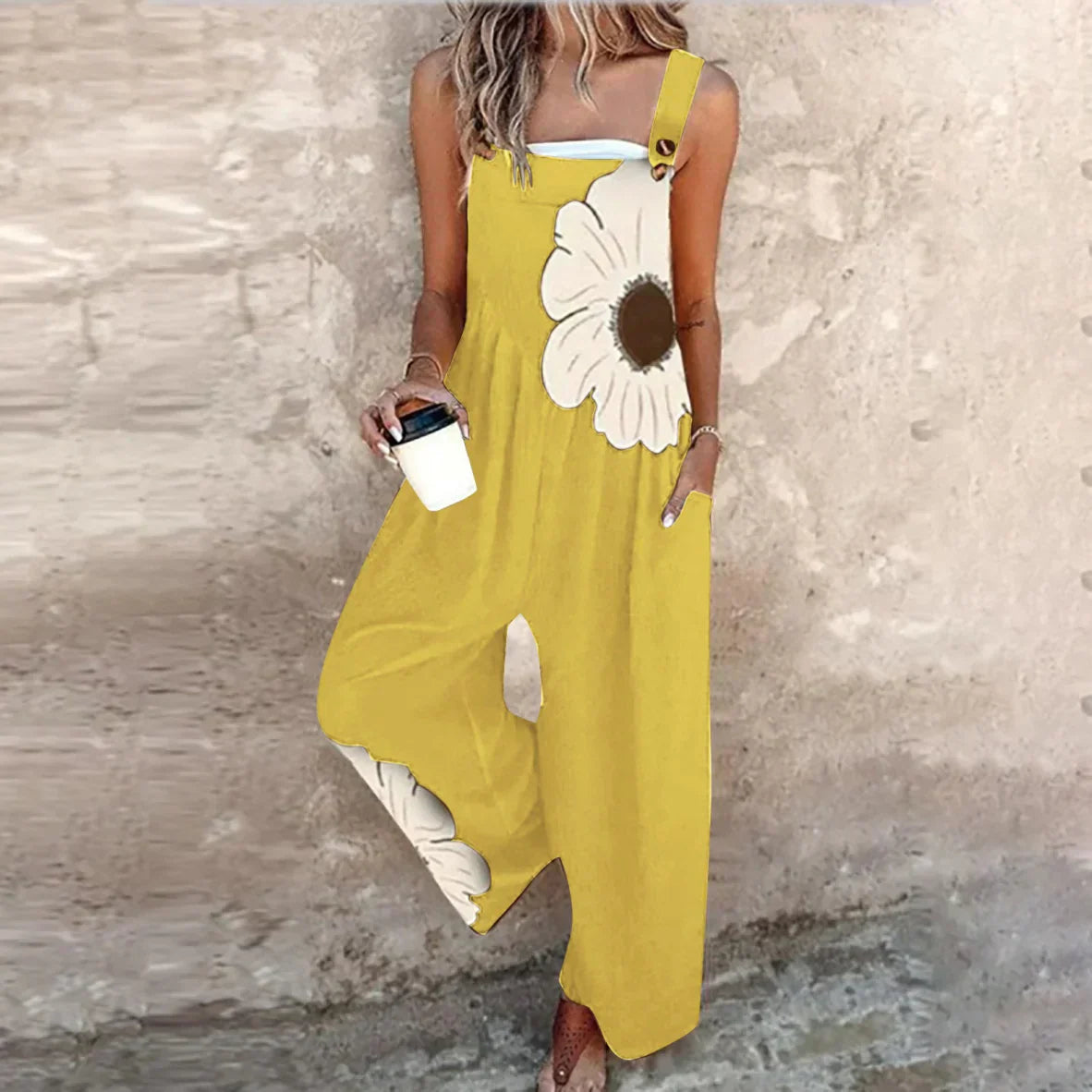 Lucía - Mono estampado cómodo