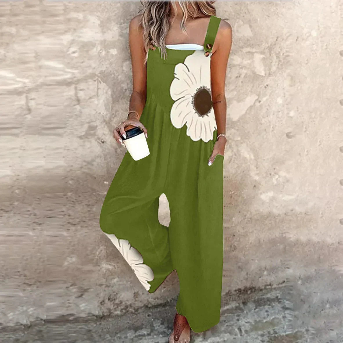 Lucía - Mono estampado cómodo