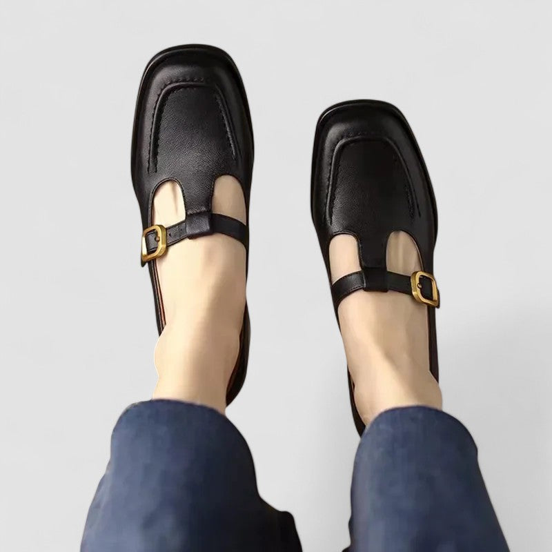 Elizabeth - Zapatos ortopédicos con correa T Mary Jane