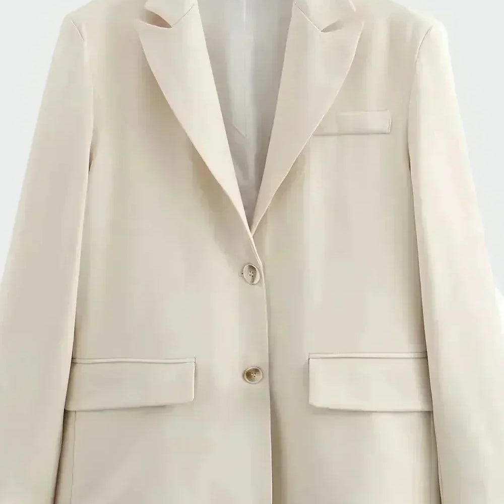 Elizabeta - Blazer oversize de corte moderno