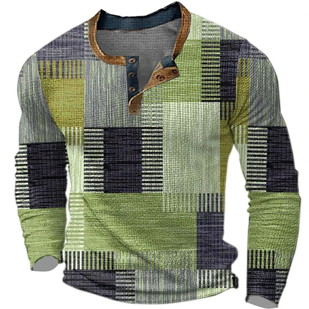 Carlos - Camisa de Manga Larga Estilo Casual y Comodidad