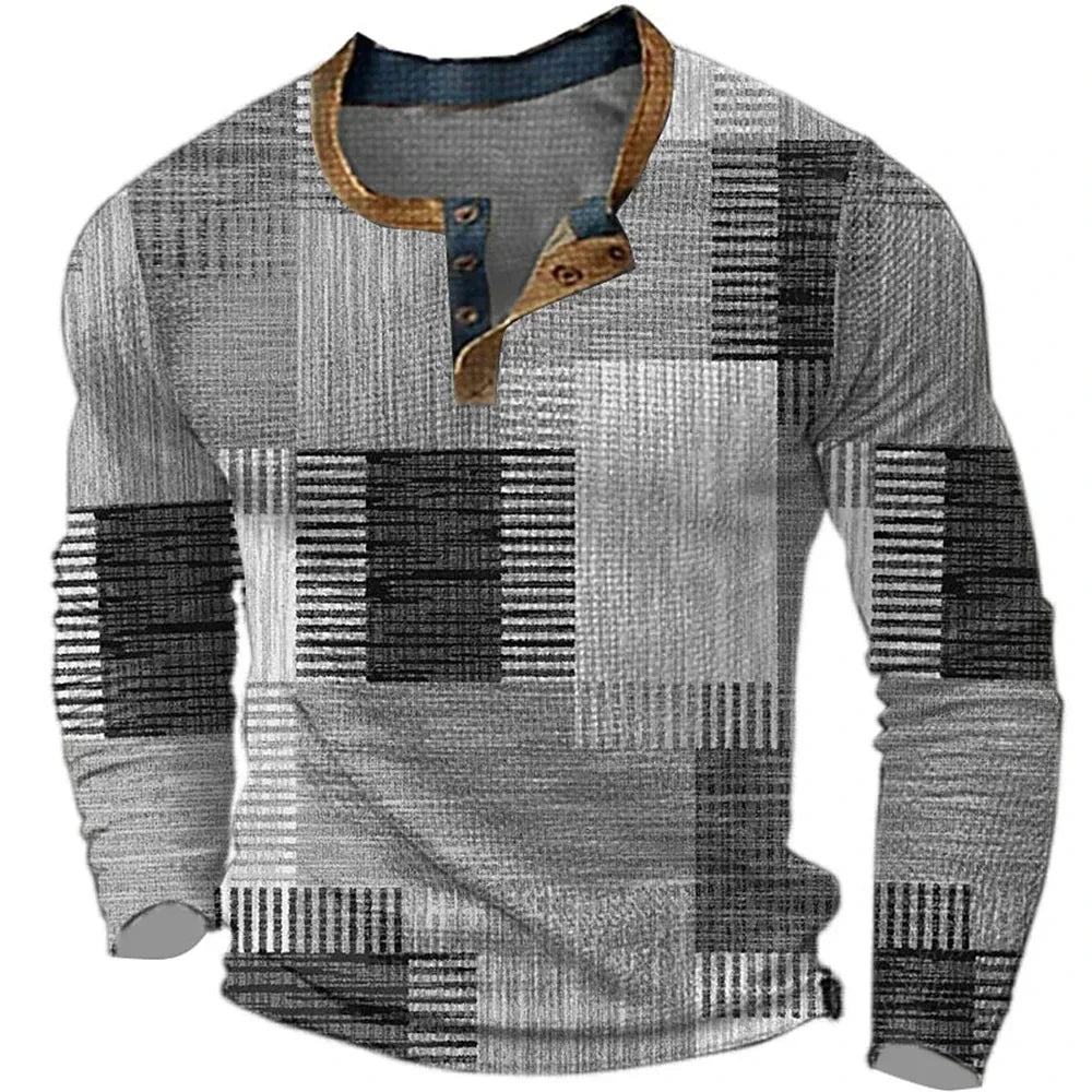 Carlos - Camisa de Manga Larga Estilo Casual y Comodidad