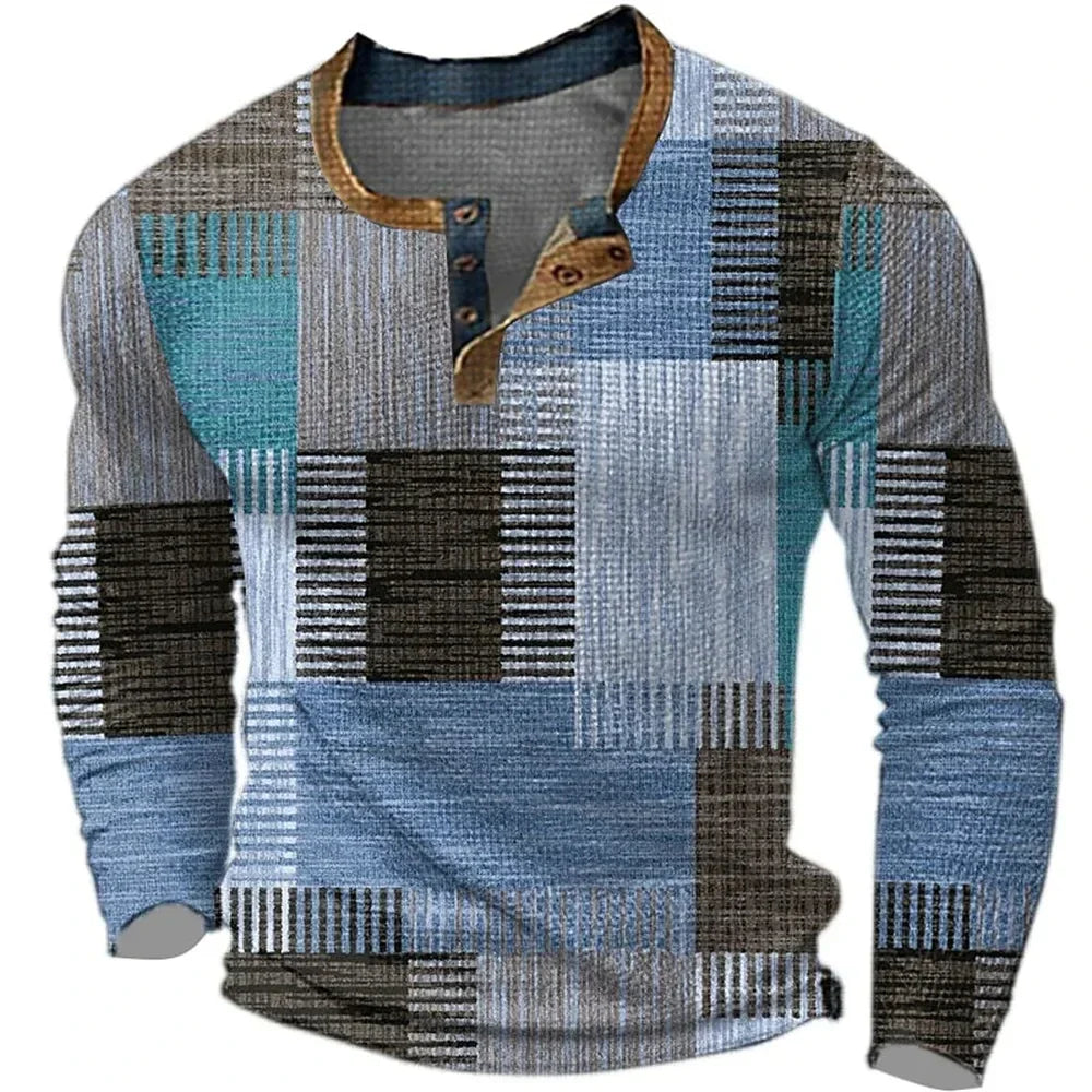 Carlos - Camisa de Manga Larga Estilo Casual y Comodidad