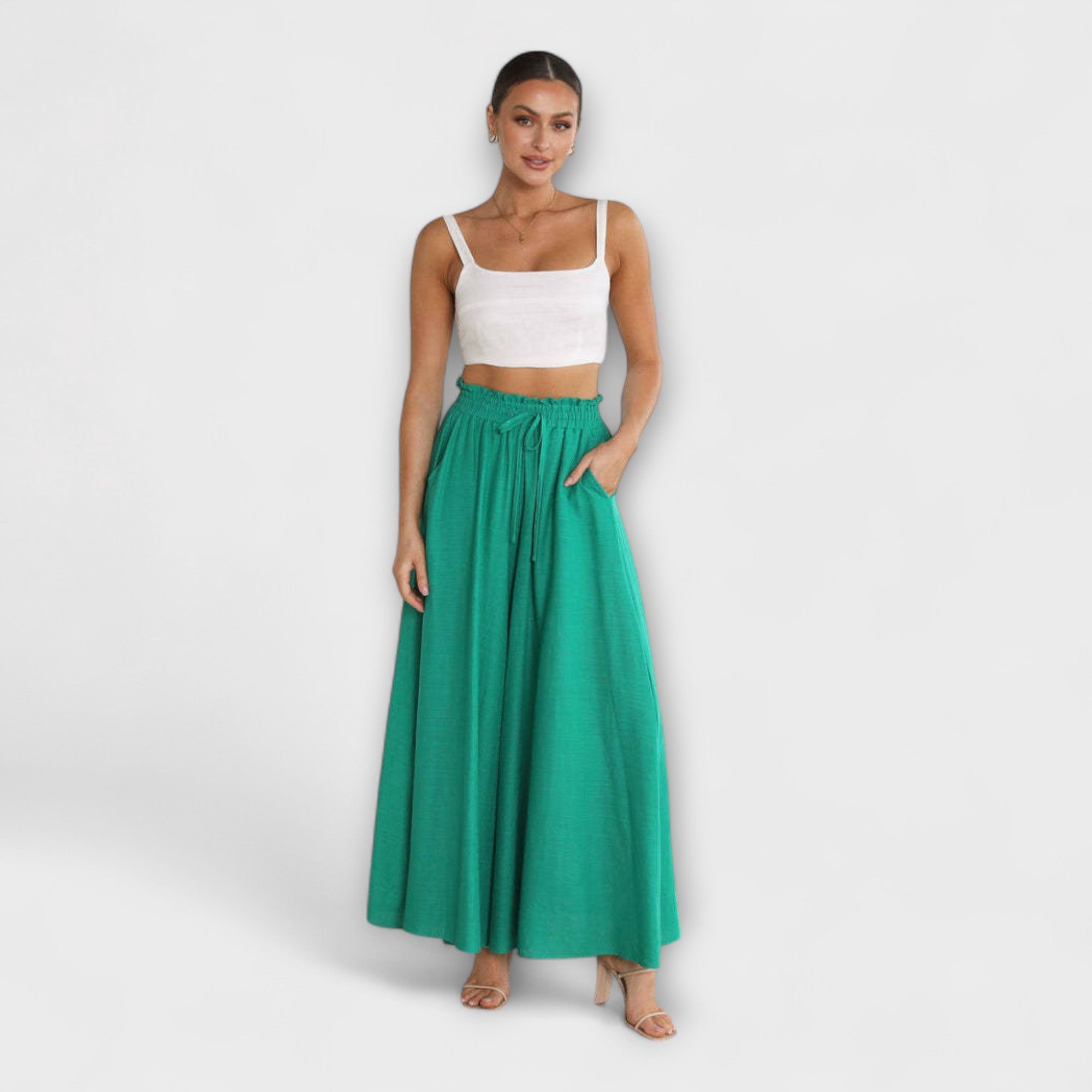 Andrea - Pantalones de corte holgado cómodos