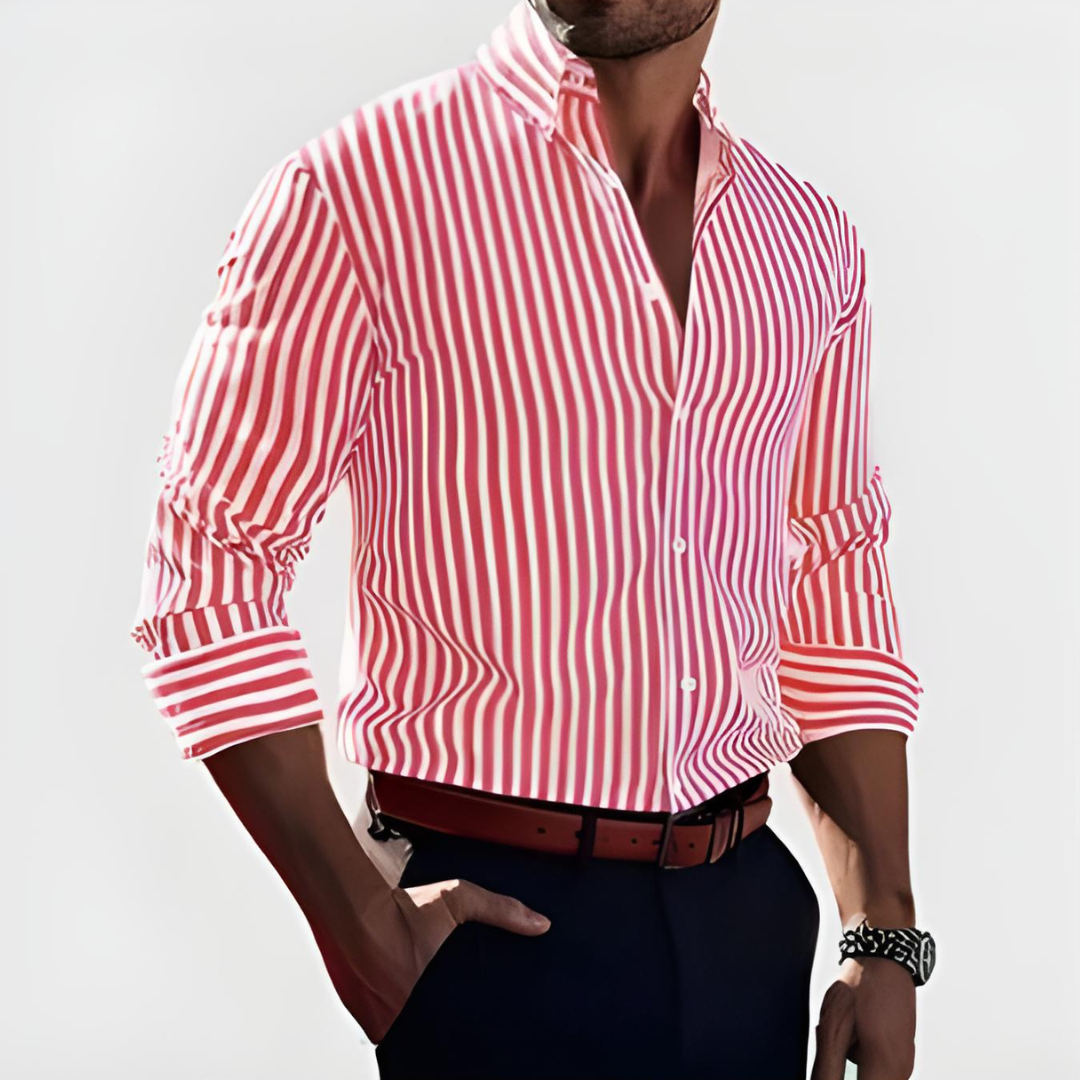 Alejandro™ | Camisa Elegante de Rayas