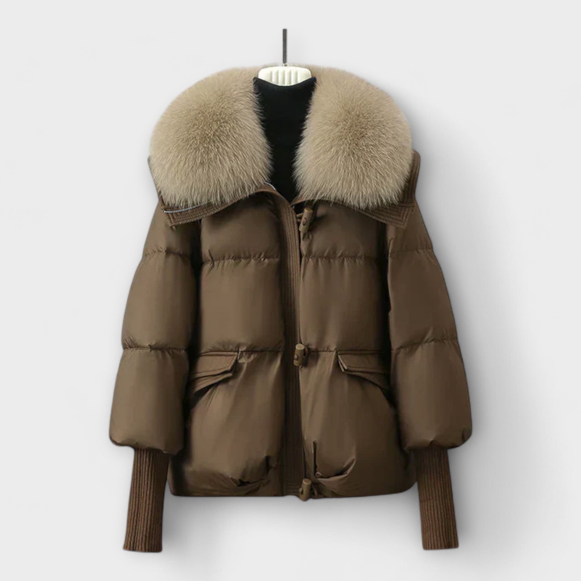 Pilar - Chaqueta elegante con piel