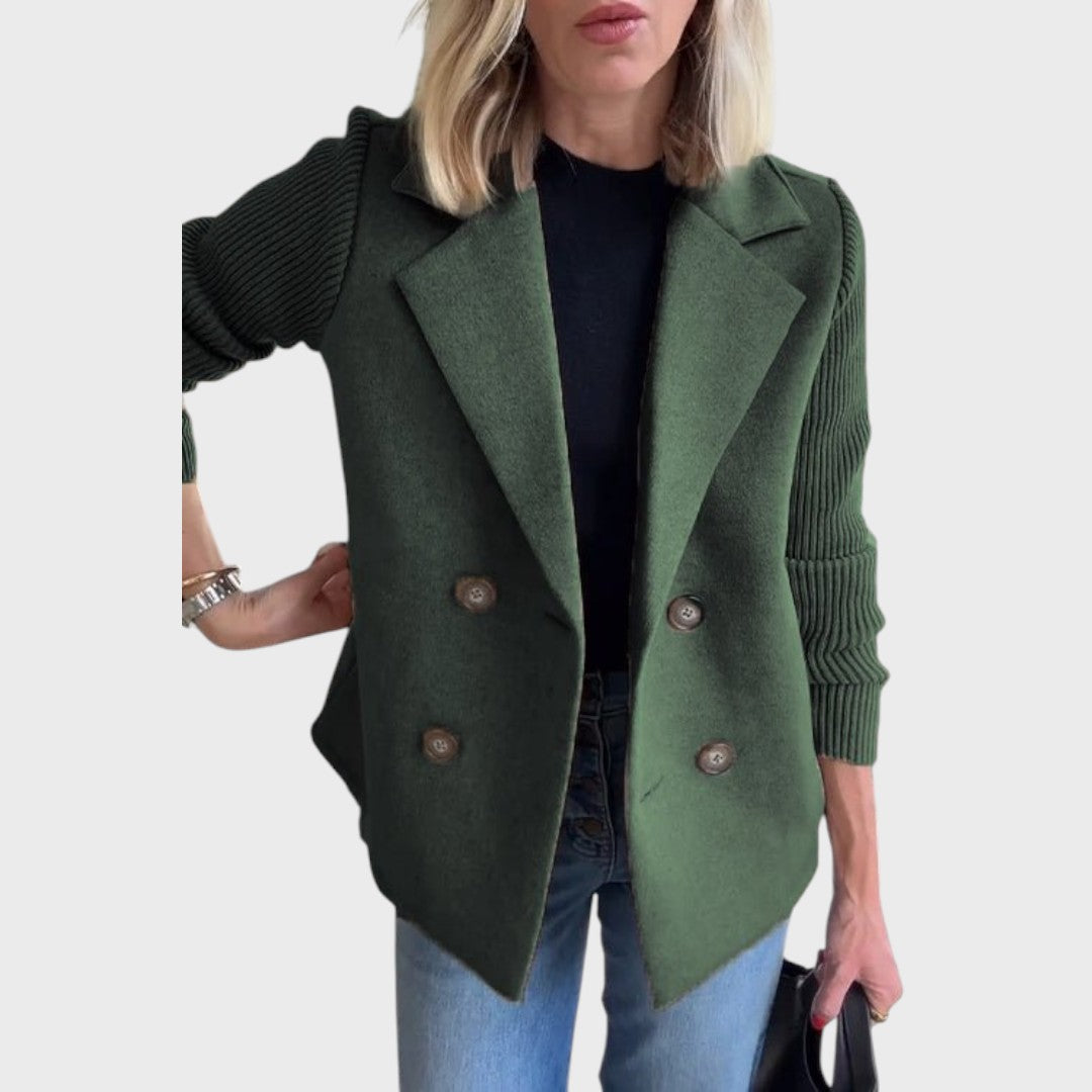 Emma - Blazer elegante con trenzas en las mangas