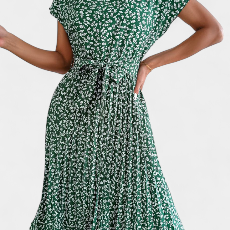 Marta - Vestido Floral de Inspiración Campestre