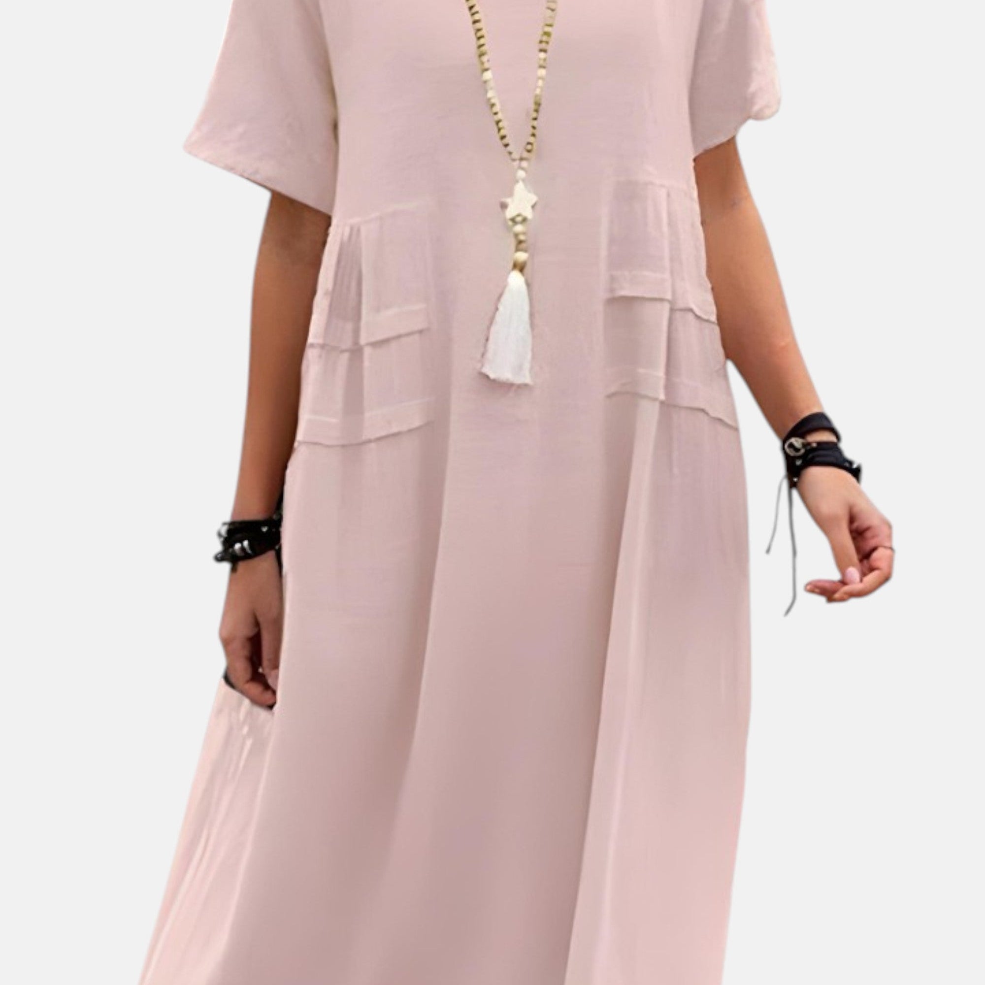 Eva - Vestido midi que estiliza la silueta